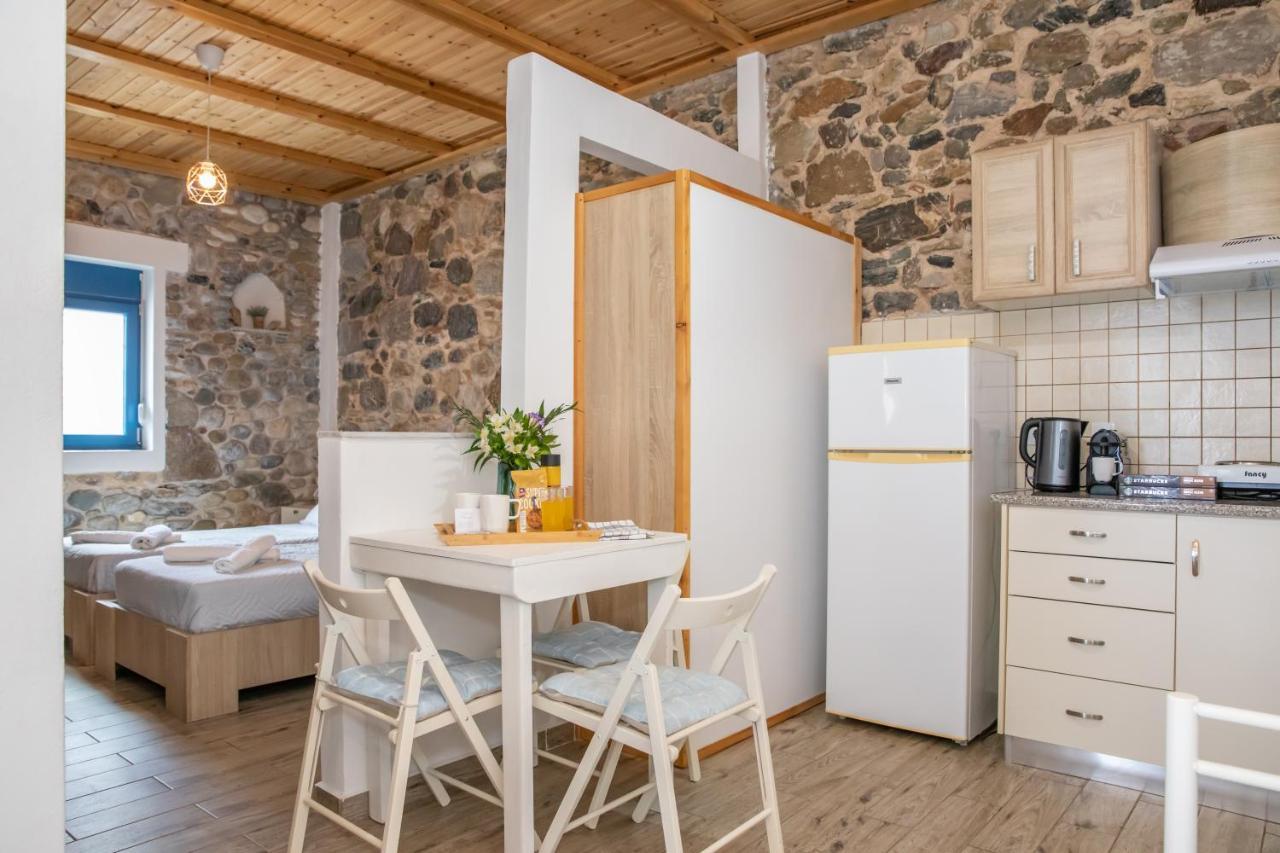 Kardamena  Melina Seafront Stone House 아파트 외부 사진