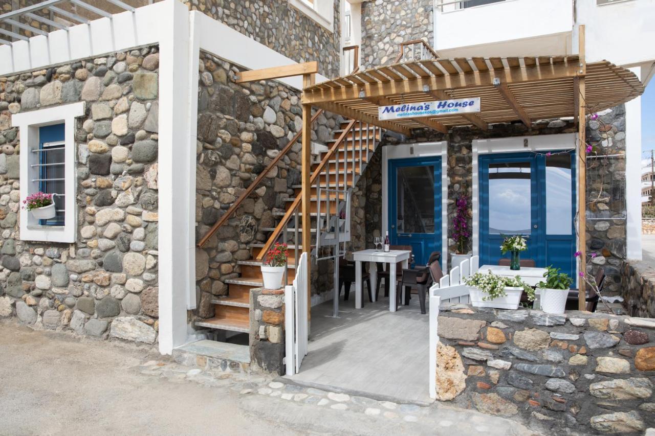Kardamena  Melina Seafront Stone House 아파트 외부 사진