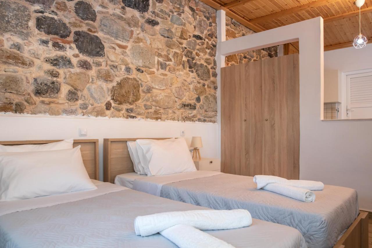 Kardamena  Melina Seafront Stone House 아파트 외부 사진
